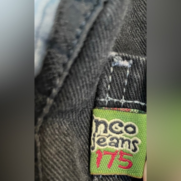 JNCO jeans, vintage “Sidewinder”, black, size 33W 30L - Picture 7 of 10